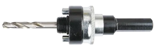 Labor gatzaag snelwisselhouder met veer 9.5mm zeskant tbv gatzagen 32-210mm