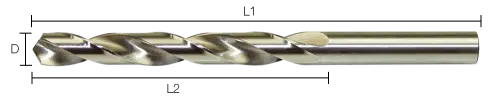 Labor metaalboor DIN338 HSS-G Geslepen vanaf 8.0mm koker á 5st.