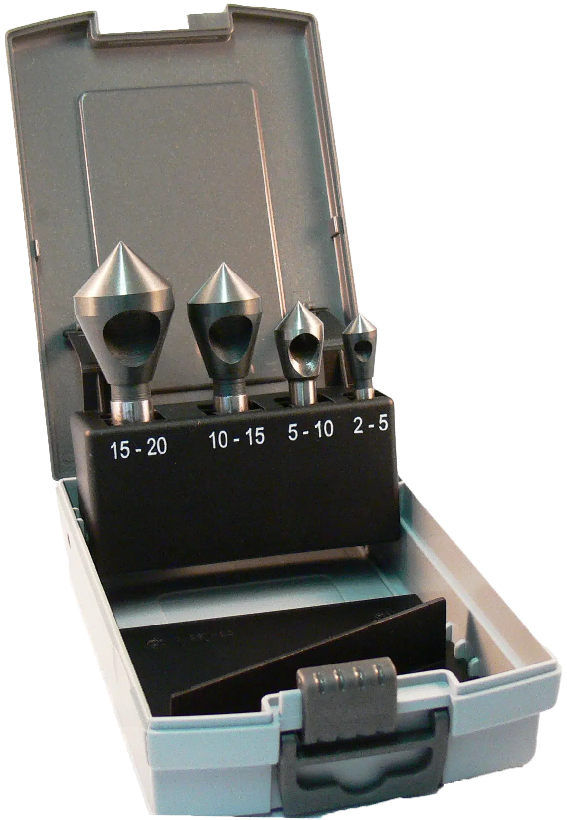 Labor Verzinkboren met gat set HSS-G geslepen 4-delig 1 Labor Verzinkboren met gat set HSS-G geslepen 4-delig