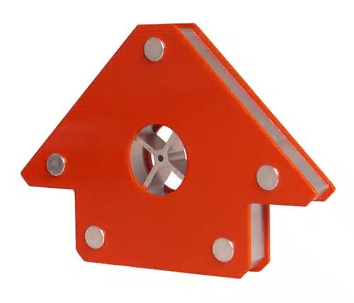 Lashoek magneet rood 85x78 mm (trekkracht 18.2 kg)