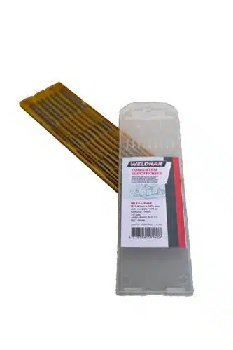 Wolfram elektrode goud 2.4mm